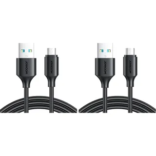 كابل شحن سريع من Joyroom من USB-A إلى Micro USB أسود