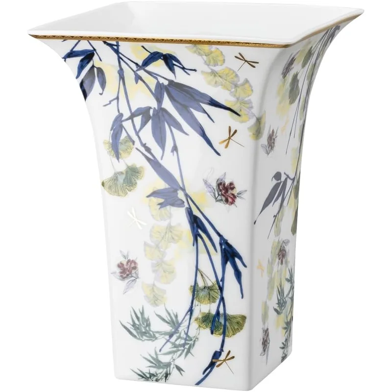 مزهرية Rosenthal Heritage Turandot بيضاء بارتفاع 24 سم