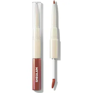 قلم تحديد و gloss للشفاه من شيجلام لون جولدن رول
