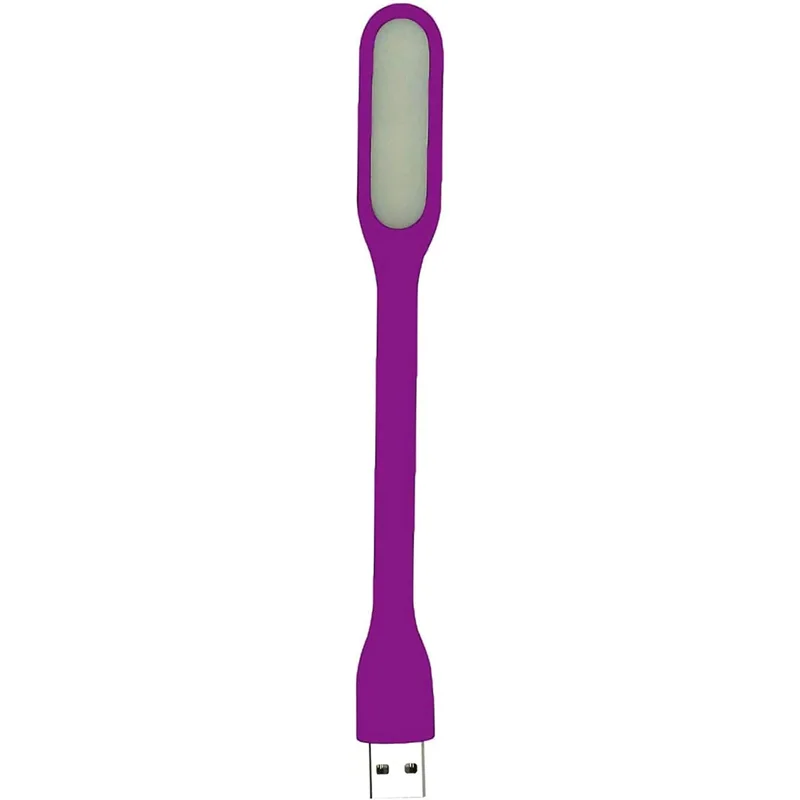 لمبة USB مرنة للابتوب إضاءة طوارئ - بنفسجي