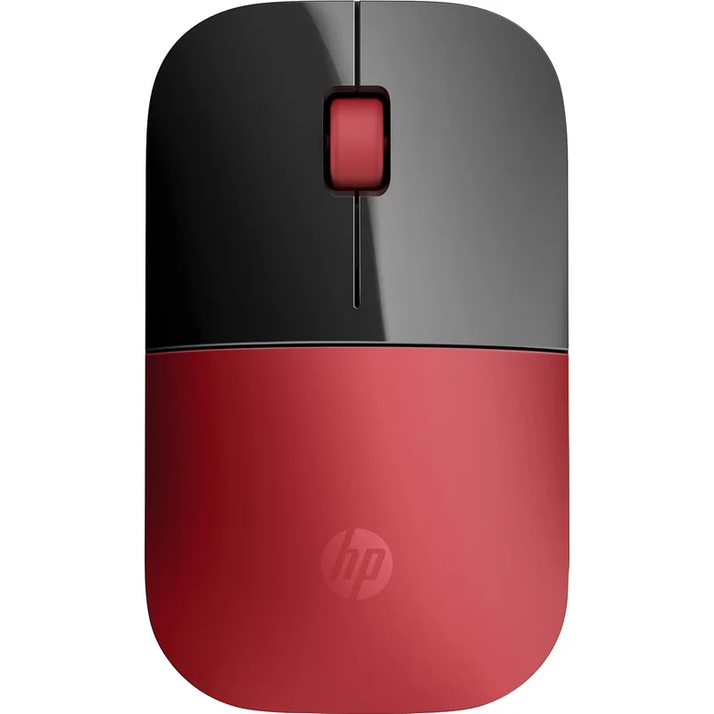 ماوس لاسلكي من HP بلون أحمر