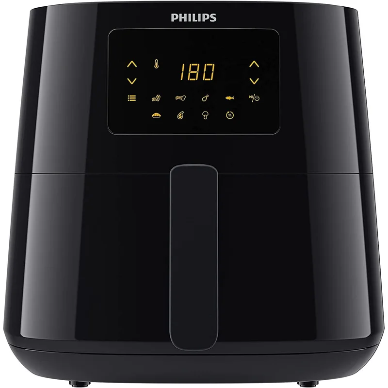 قلاية هوائية من Philips بسعة 6.2 لتر وشاشة رقمية لطعام صحي مقرمش