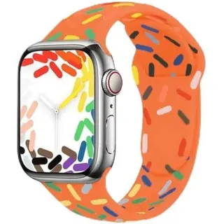 سوار ساعة سيليكون ملون لـ Apple Watch Ultra