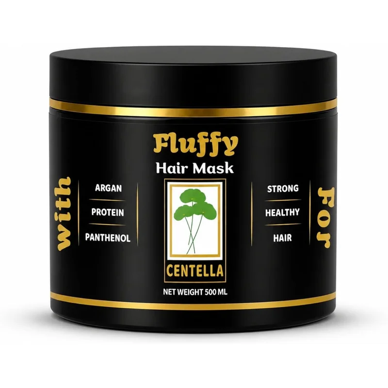 ماسك Fluffy لإصلاح الشعر التالف بالبروتين والأرجان