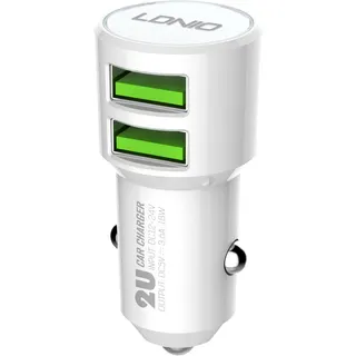 شاحن سيارة LDNIO C309 سريع بمنفذين USB