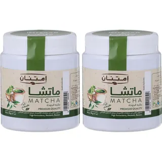 مسحوق ماتشا أخضر طبيعي فاخر من Imtenan