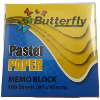 مجموعة أوراق Butterfly المتنوعة - 500 ورقة
