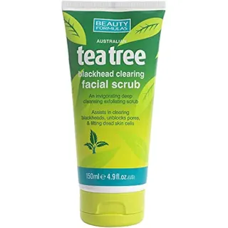 مقشر وجه Beauty Formulas بزيت شجرة الشاي 150 مل