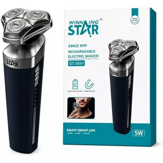 ماكينة حلاقة كهربائية من Winning Star ST-5841 5 وات 3 رؤوس دوارة