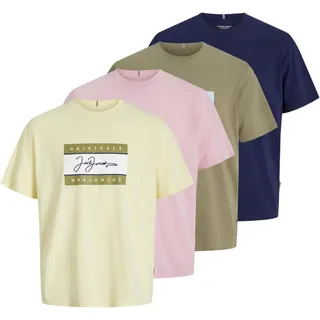 تي شيرت كلاسيكي قصير الأكمام من Jack & Jones للرجال