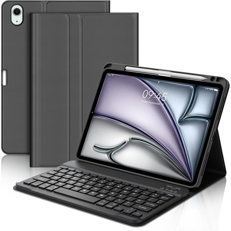 كيبورد مغناطيسي مع جراب لـ iPad 10.2 بوصة من JADEMALL