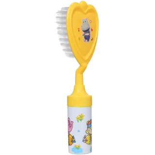 طقم عناية شعر للأطفال فرشاة ومشط بالموسيقى أصفر DR-A-544