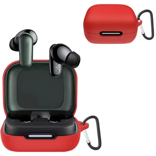 جراب سيليكون لسماعات Anker من Dl3 Mobilak - أحمر