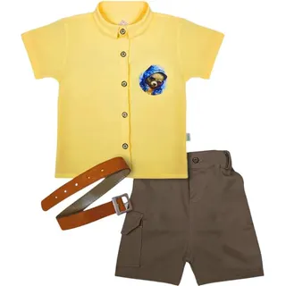 قميص وبنطال وبلط للأولاد من Baby Shoora