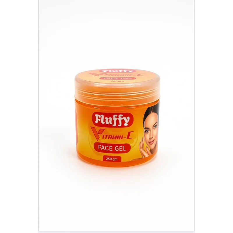جل وجه فيتامين سي من Fluffy لتفتيح البشرة