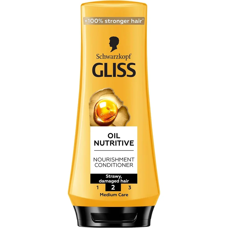 بلسم مغذي للشعر التالف من Gliss