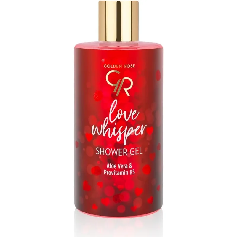 جل استحمام Golden Rose Love Whisper بالصبار وفيتامين B5