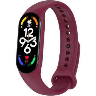 سوار بديل من السيليكون لساعات Xiaomi Mi Band 6 و5