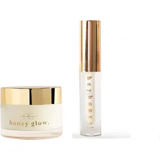 مجموعة العناية بالشفاه والوجه من HeyHoney من HG Aesthetics