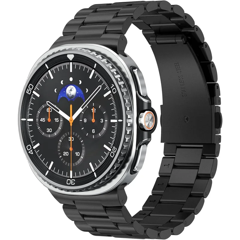 سوار معدني من الستانلس ستيل لساعة Samsung Galaxy Watch