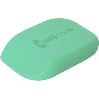 إسفنجة مكياج مطاطية خضراء بحواف مسطحة من Beauty Tools
