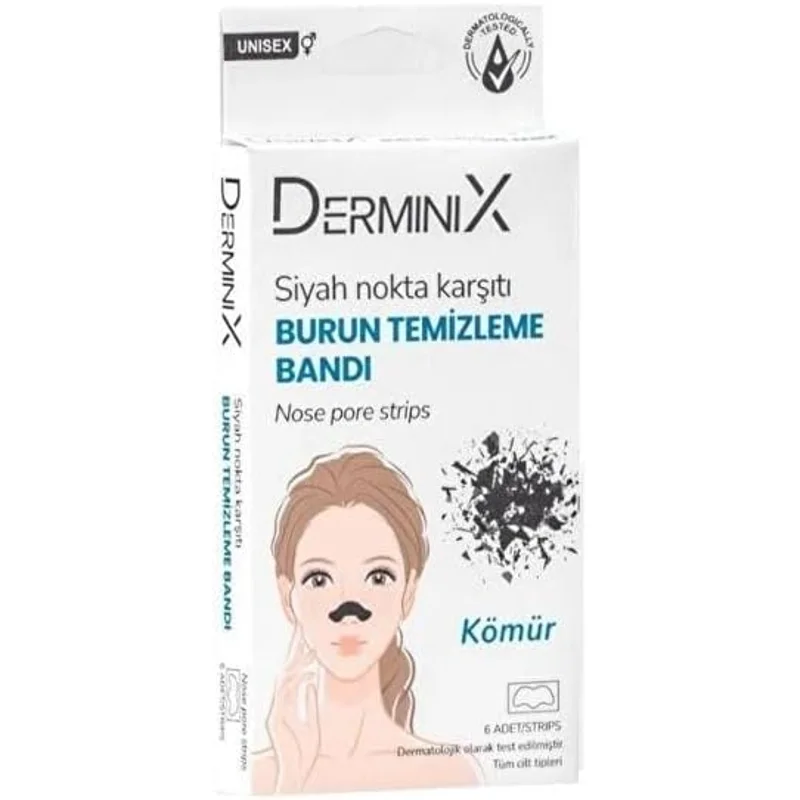 شرائط أنف بالفحم من Derminix