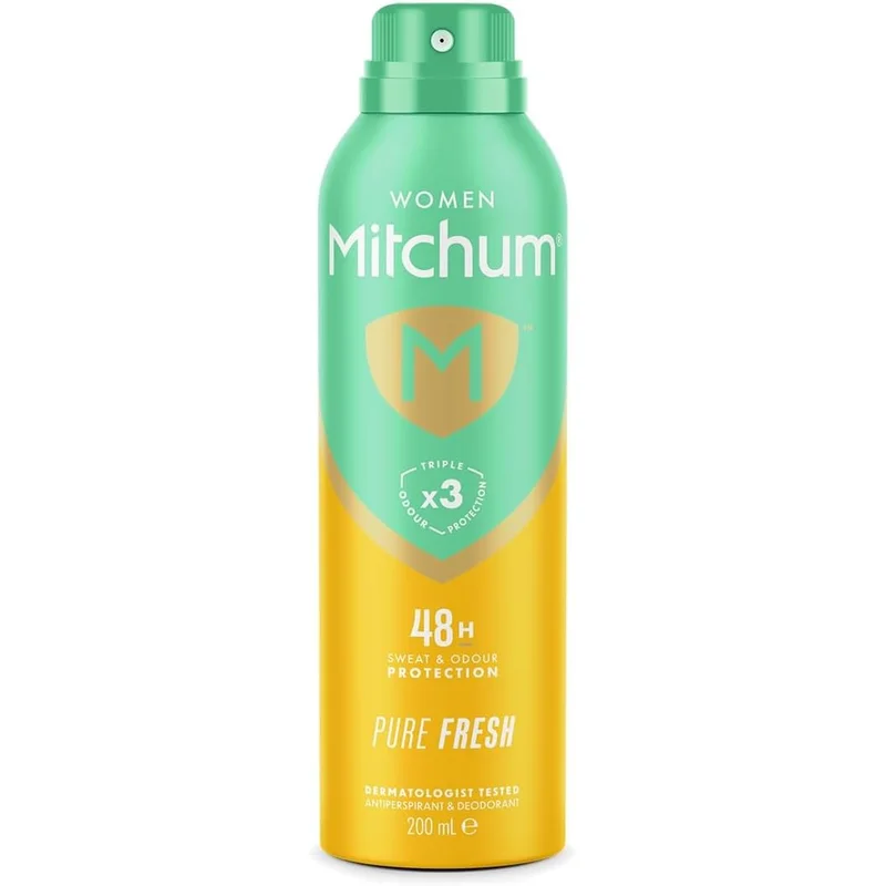 مزيل عرق ميتشوم بخاخ Pure Fresh 200 مل للنساء