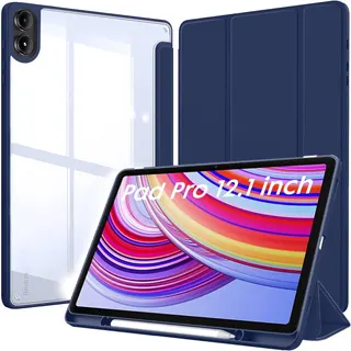 غطاء حماية هجين لتابلت Redmi Pad Pro 12.1 مع حامل قلم