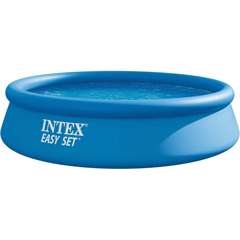 حمام سباحة عائلي من Intex أزرق بقطر 12 قدم