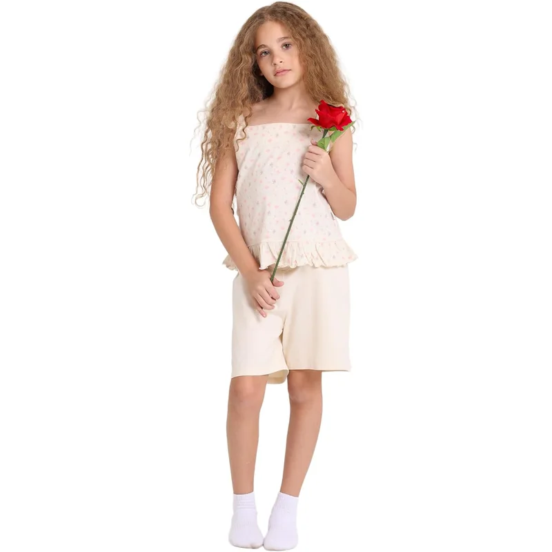 تيشيرت بدون أكمام مع شورت للأطفال من junior