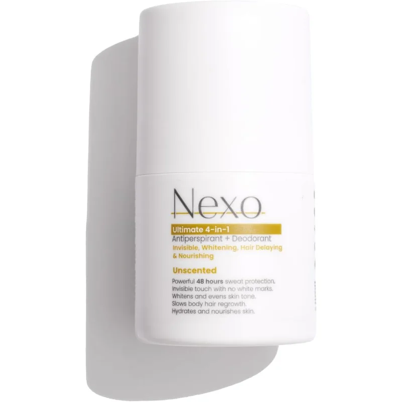 مزيل عرق رول أون بدون عطر من NEXO حماية 48 ساعة 50 مل