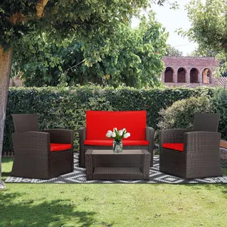 طقم كنب خارجي من FurniFlex