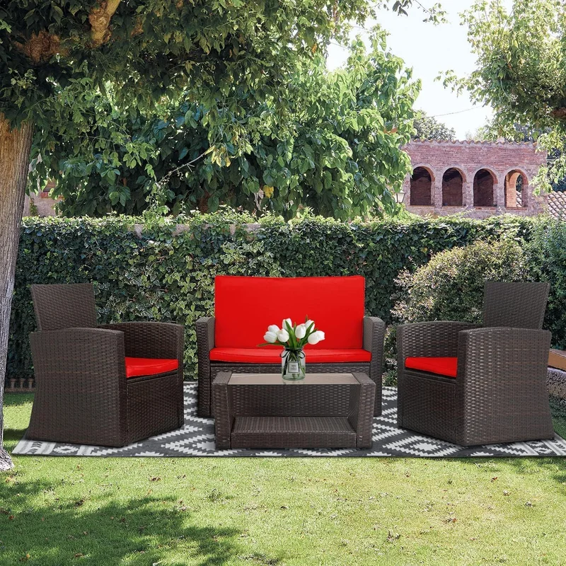 طقم كنب خارجي من FurniFlex