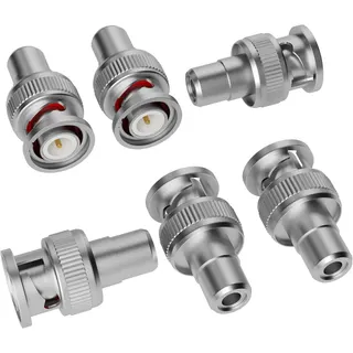 محول BNC إلى RCA من إليكان عبوة 6 قطع
