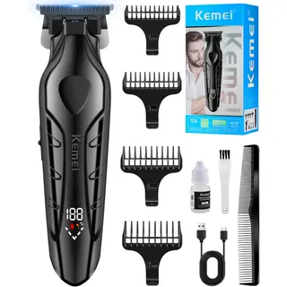 ماكينة حلاقة Kemei KM-2269 قابلة للشحن بشاشة LCD