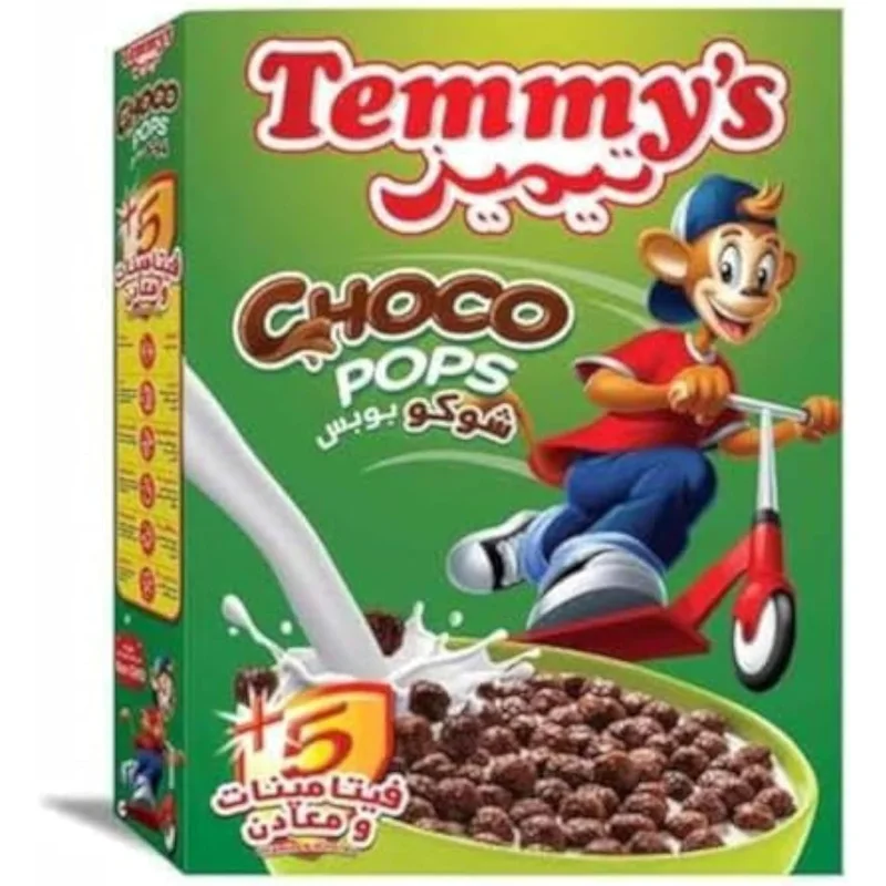 حبوب إفطار شوكو بوبس من Temmy's