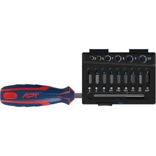 طقم مفكات APT مع 16 لقمة AH145378-16