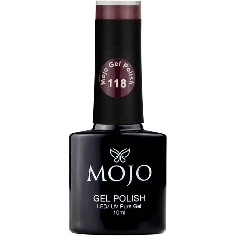 طلاء أظافر جل Mojo 118 حجم 10 مل