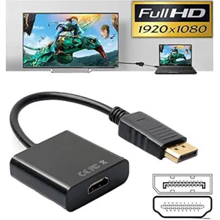 محول DisplayPort إلى HDMI للشاشات واللابتوب من Generic