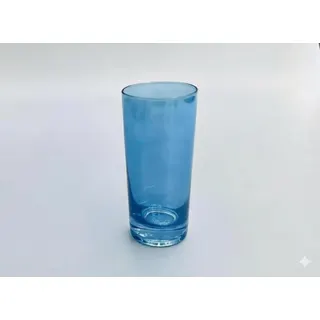 كوب زجاج ملون من داني هوم سعة 300 مل بتصميم أخضر عصري
