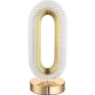 لمبة طاولة LED كريستالية بيضاوية من هوماجاتور - لمس - 3 أوضاع