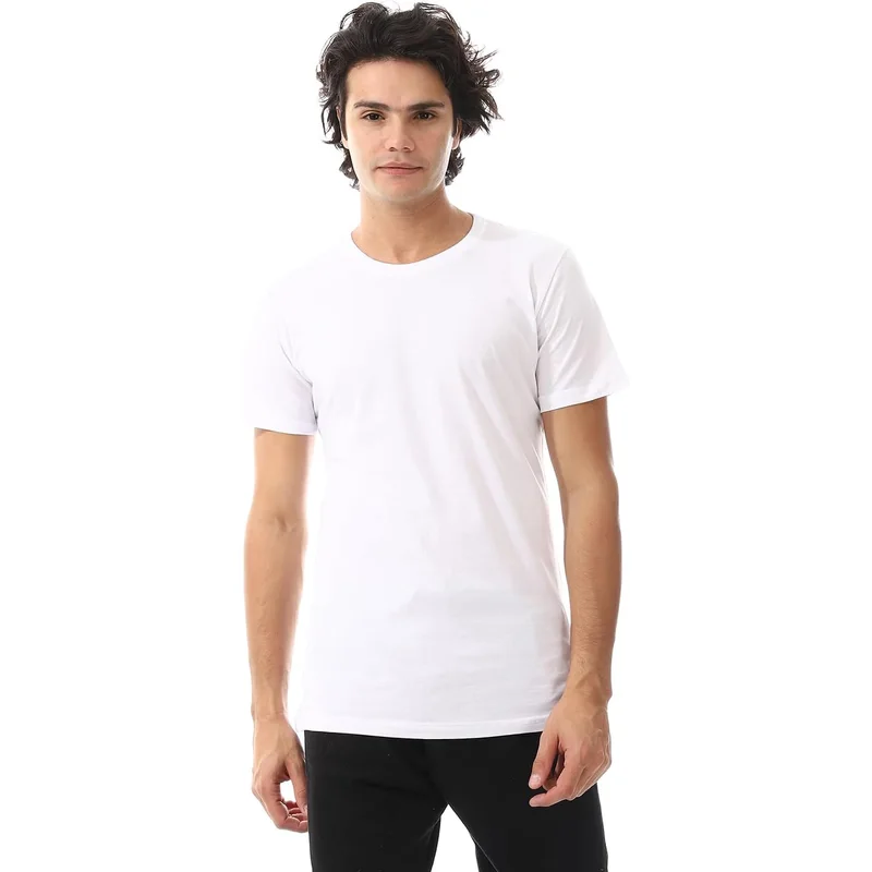 Cesar Mens Mens PlainT- Shirt With Half Sleeves Mens PlainT- Shirt With Half Sleeves