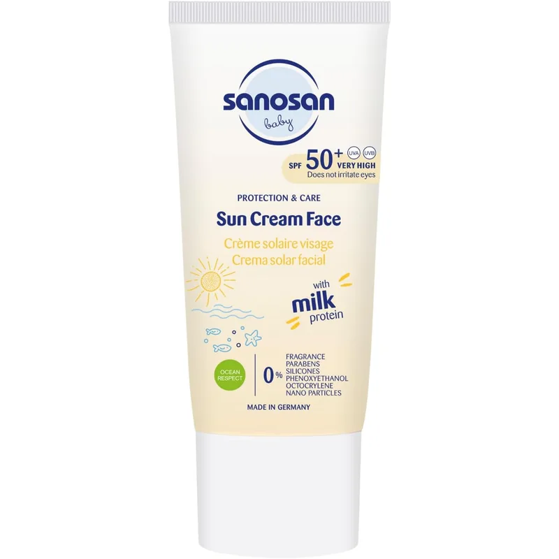 واقي شمس للأطفال من سانوسان SPF50+ 30 مل