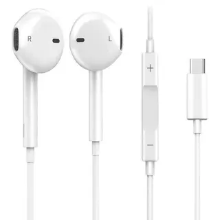 سماعات رأس سلكية بمنفذ USB-C مع مايك وعزل للضوضاء