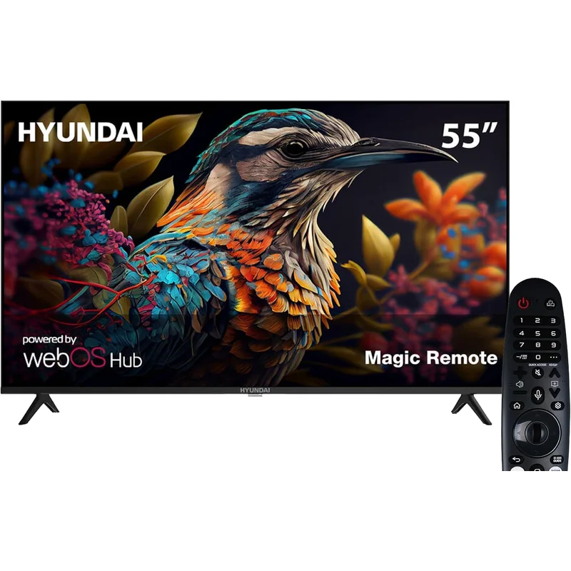 تلفزيون هيونداي ذكي 55 بوصة 4K بريسيفر مدمج