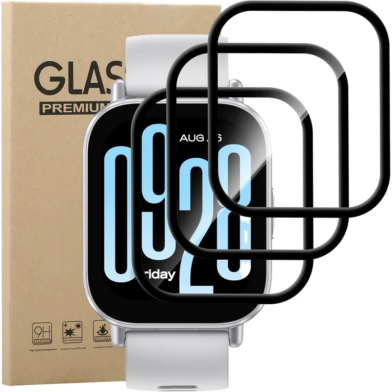 حماية شاشة من GEJEFA لساعة Xiaomi Redmi Watch 5 Active (3 قطع)