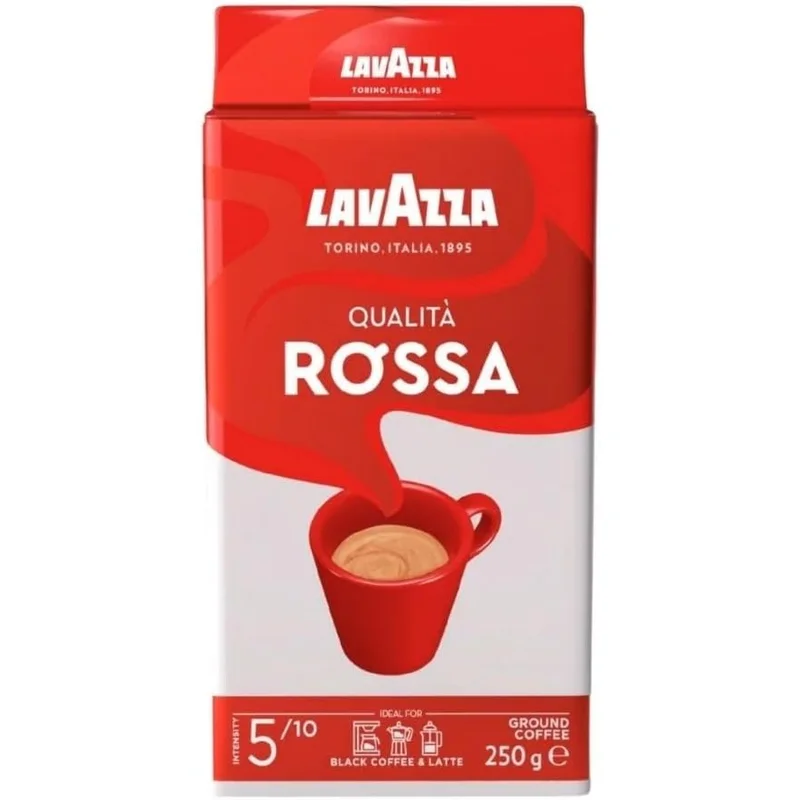 قهوة مطحونة كواليتا روسا من Lavazza