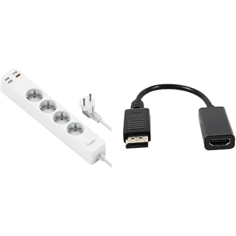 مشترك كهرباء ذكي من WIWU بمنفذ USB ومنافذ 4
