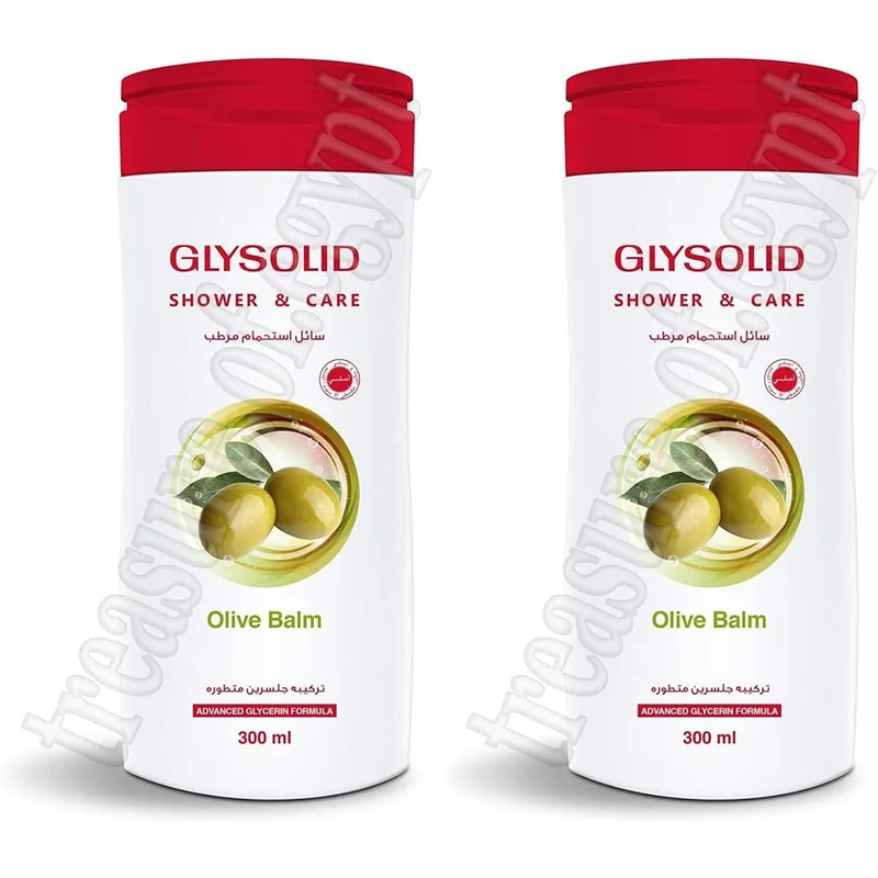 جل غسول للجسم والعناية من Glysolid بروائح متعددة