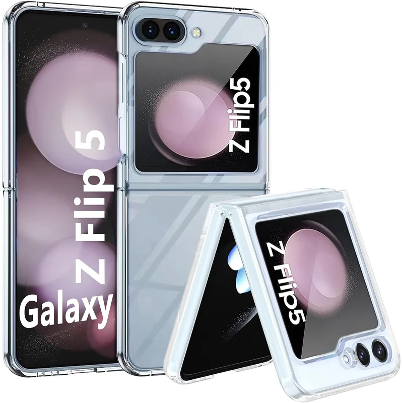 جراب شفاف لهاتف Samsung Galaxy Z Flip 5